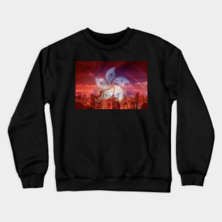 Hong Kong and Kowloon And Hong Kong Flag Crewneck Sweatshirt